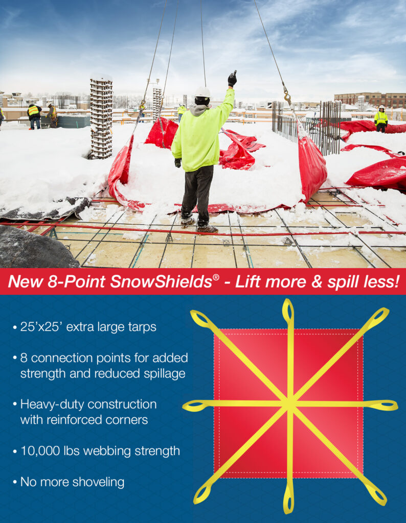 20’x20′ Snow Shield Snowshields